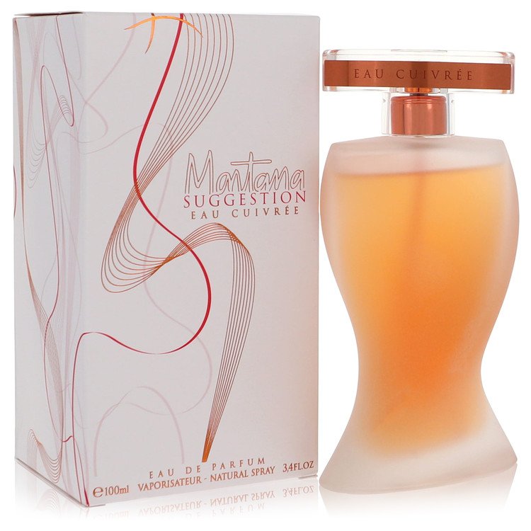 Montana Suggestion Eau Cuivree Women Eau De Parfum Spray 3.4 oz (100 ml) by Montana