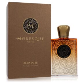 Moresque Alma Pure Secret Collection Men Eau De Parfum Spray (Unisex) 2.5 oz (75 ml) by Moresque