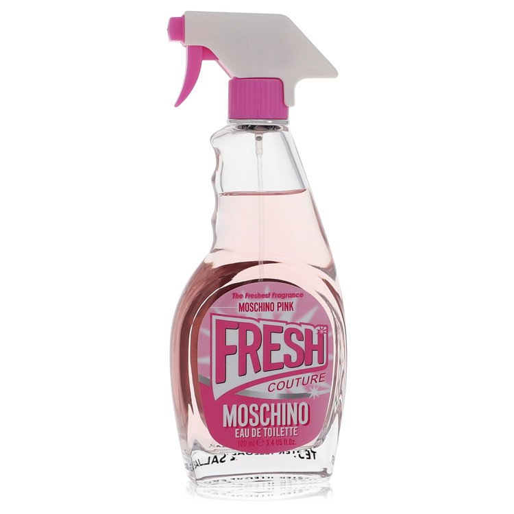 Moschino Fresh Pink Couture Women Eau De Toilette Spray (Tester) 3.4 oz (100 ml) by Moschino