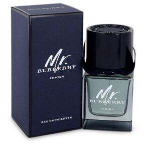 Mr Burberry Indigo Men Eau De Toilette Spray 1.6 oz (50 ml) by Burberry