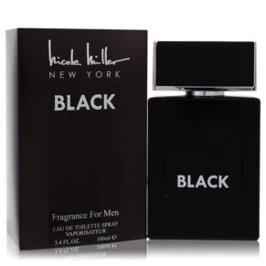 Nicole Miller Black Men Eau De Toilette Spray 3.4 oz (100 ml) by Nicole Miller