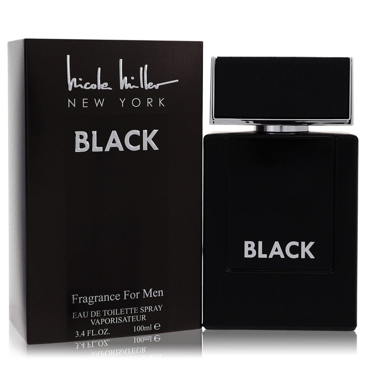 Nicole Miller Black Men Eau De Toilette Spray 3.4 oz (100 ml) by Nicole Miller