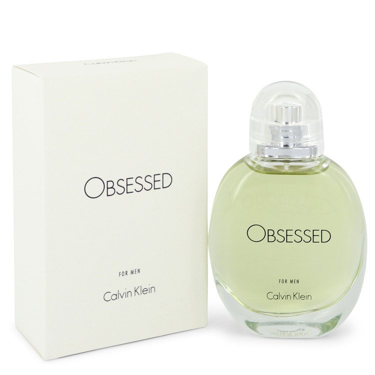 Obsessed Men Eau De Toilette Spray 2.5 oz (75 ml) by Calvin Klein