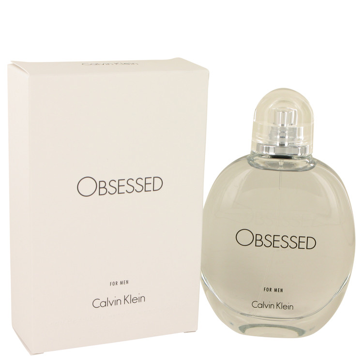 Obsessed Men Eau De Toilette Spray 4.2 oz (125 ml) by Calvin Klein