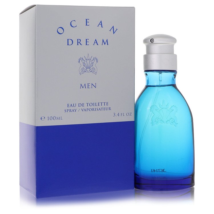Ocean Dream Men Eau De Toilette Spray 3.4 oz (100 ml) by Designer Parfums Ltd