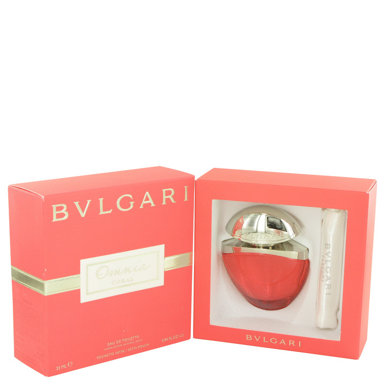 Omnia Coral Women Eau De Toilette Spray .85 oz by Bvlgari