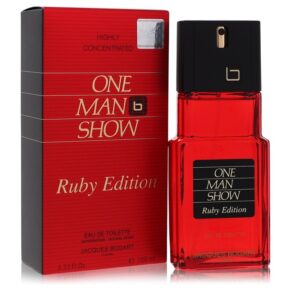 One Man Show Ruby Men Eau De Toilette Spray 3.3 oz (100 ml) by Jacques Bogart