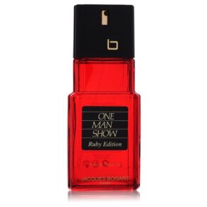 One Man Show Ruby Men Eau De Toilette Spray (Tester) 3.3 oz (100 ml) by Jacques Bogart