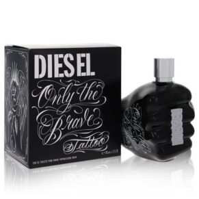 Only The Brave Tattoo Men Eau De Toilette Spray 4.2 oz (125 ml) by Diesel