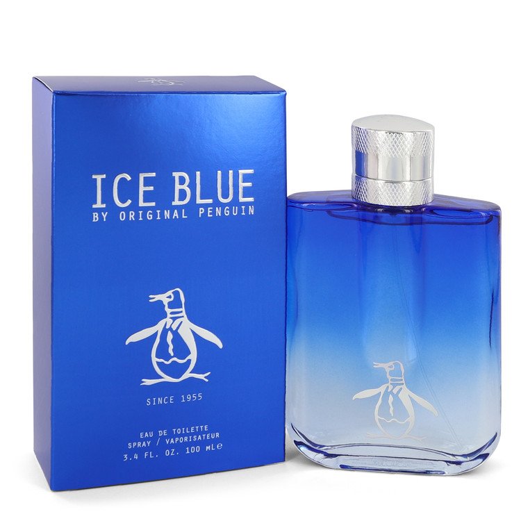 Original Penguin Ice Blue Men Eau De Toilette Spray 3.4 oz (100 ml) by Original Penguin