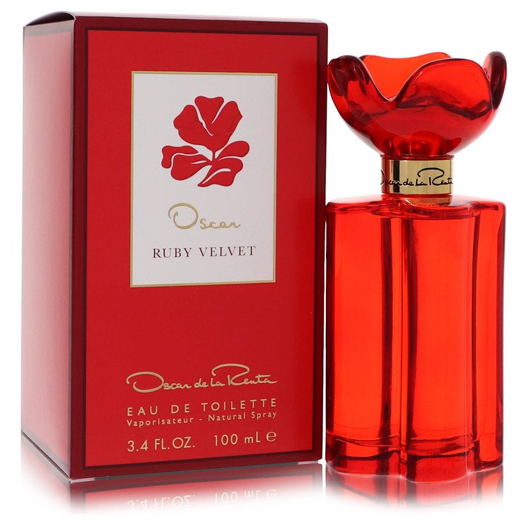 Oscar Ruby Velvet Women Eau De Toilette Spray 3.4 oz (100 ml) by Oscar De La Renta