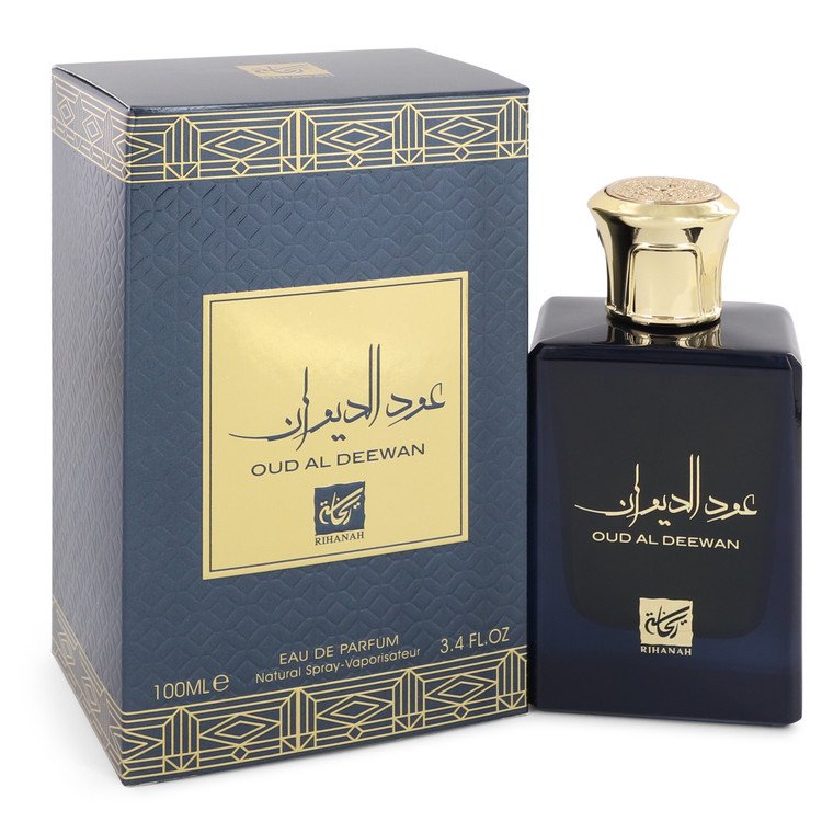 Oud Al Deewan Women Eau De Parfum Spray (Unisex) 3.4 oz (100 ml) by Rihanah