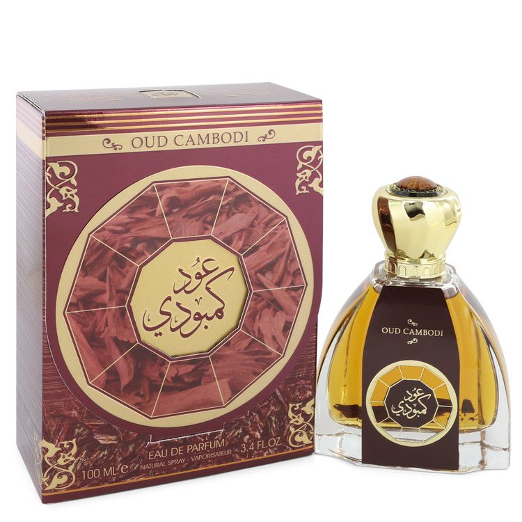 Oud Cambodi Women Eau De Parfum Spray (Unisex) 3.4 oz (100 ml) by Rihanah