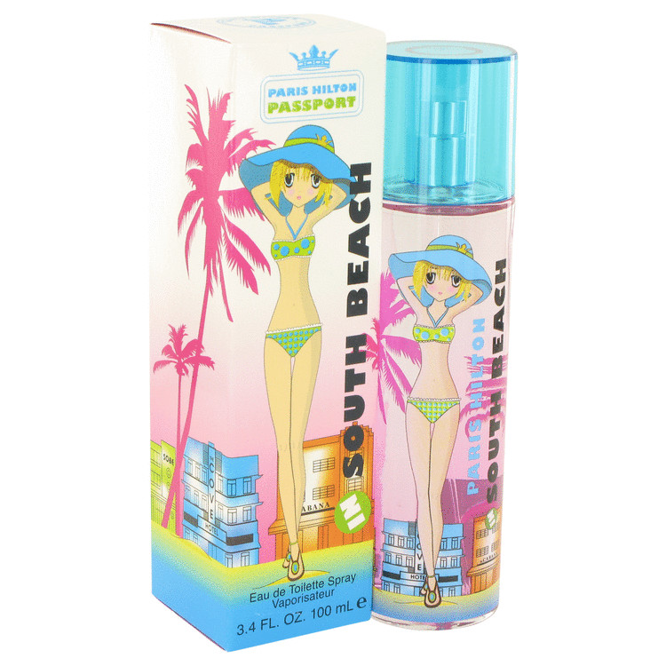 Paris Hilton Passport Southbeach Women Eau De Toilette Spray 3.4 oz (100 ml) by Paris Hilton