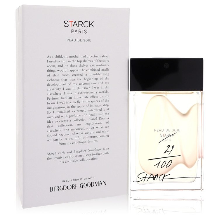 Peau De Soie Women Eau De Parfum Spray (Unisex) 3 oz (90 ml) by Starck Paris
