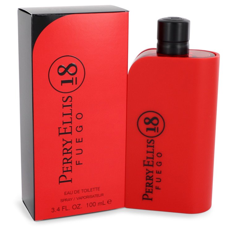 Perry Ellis 18 Fuego Men Eau De Toilette Spray 3.4 oz (100 ml) by Perry Ellis