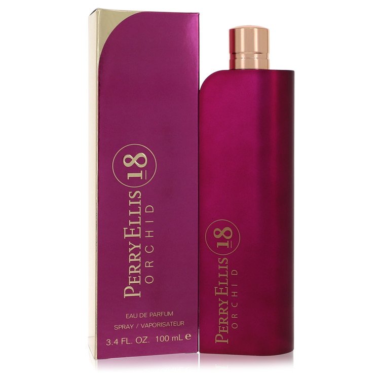 Perry Ellis 18 Orchid Women Eau De Parfum Spray 3.4 oz (100 ml) by Perry Ellis