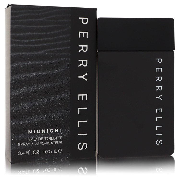 Perry Ellis Midnight Men Eau De Toilette Spray 3.4 oz (100 ml) by Perry Ellis