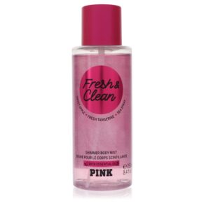 Pink Fresh And Clean Women Shimmer Body Mist 8.4 oz by Victoria's Secret