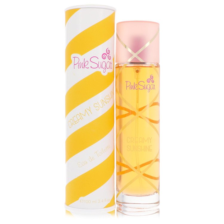 Pink Sugar Creamy Sunshine Women Eau De Toilette Spray 3.4 oz (100 ml) by Aquolina