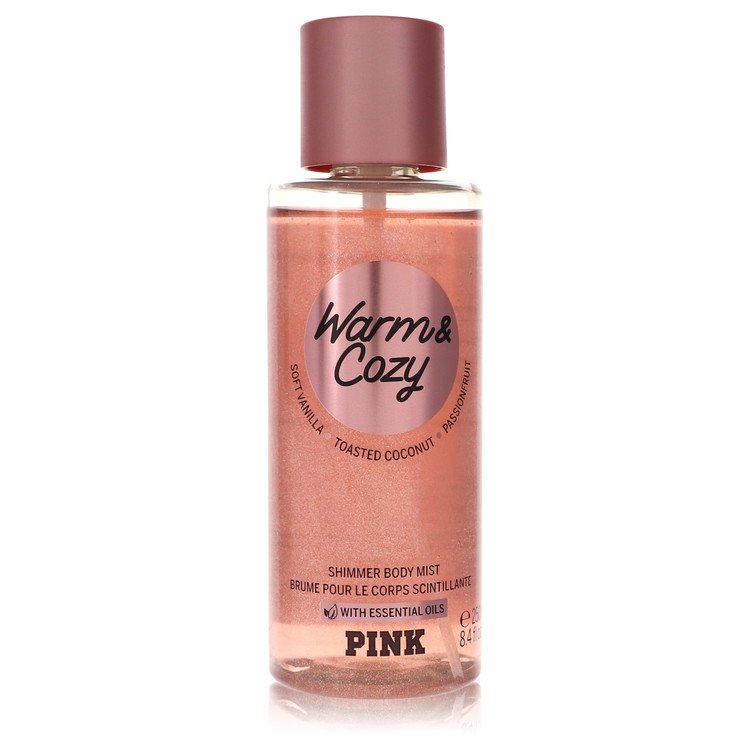 Pink Warm And Cozy Women Shimmer Body Mist 8.4 oz by Victoria's Secret