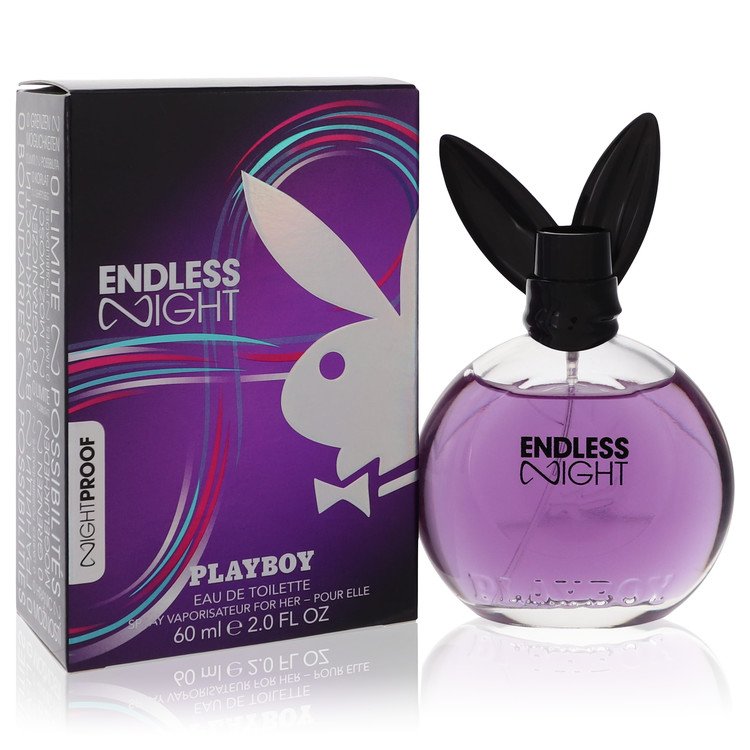 Playboy Endless Night Women Eau De Toilette Spray 2 oz (60 ml) by Playboy