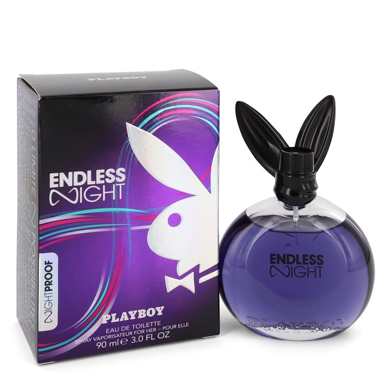 Playboy Endless Night Women Eau De Toilette Spray 3 oz (90 ml) by Playboy