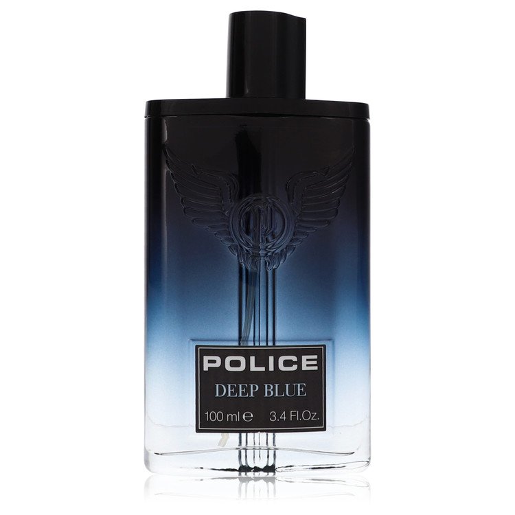 Police Deep Blue Men Eau De Toilette Spray (Tester) 3.4 oz (100 ml) by Police Colognes