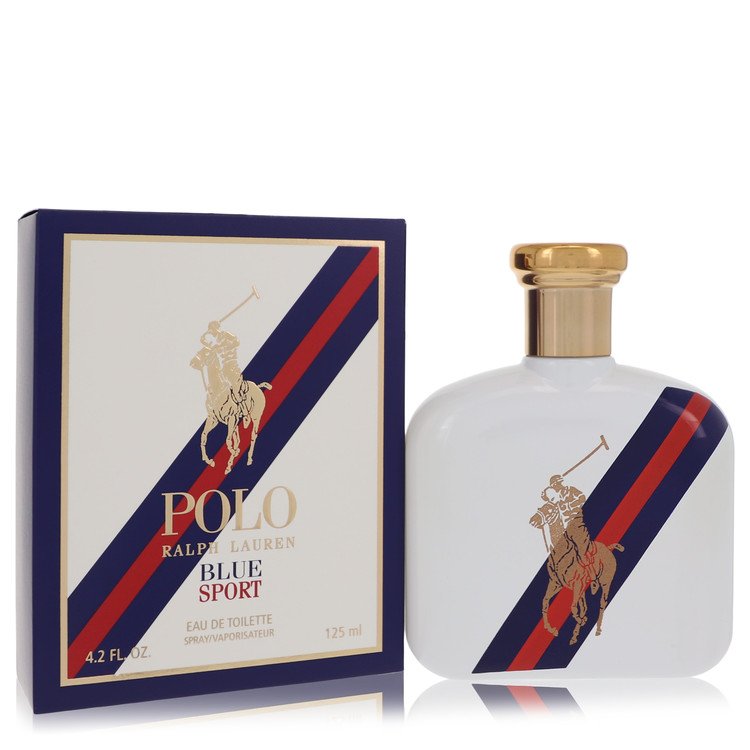 Polo Blue Sport Men Eau De Toilette Spray 4.2 oz (125 ml) by Ralph Lauren