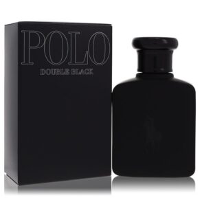 Polo Double Black Men Eau De Toilette Spray 2.5 oz (75 ml) by Ralph Lauren