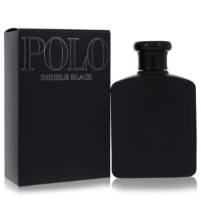 Polo Double Black Men Eau De Toilette Spray 4.2 oz (125 ml) by Ralph Lauren