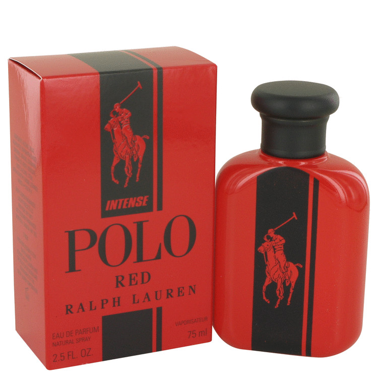 Polo Red Intense Men Eau De Parfum Spray 2.5 oz (75 ml) by Ralph Lauren