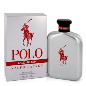 Polo Red Rush Men Eau De Toilette Spray 4.2 oz (125 ml) by Ralph Lauren