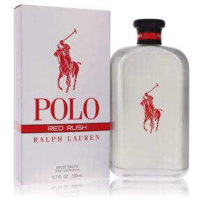 Polo Red Rush Men Eau De Toilette Spray 6.7 oz (200 ml) by Ralph Lauren