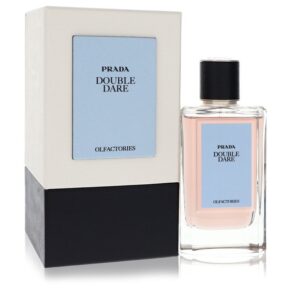 Prada Olfactories Double Dare Men Eau De Parfum Spray with Gift Pouch (Unisex) 3.4 oz (100 ml) by Prada