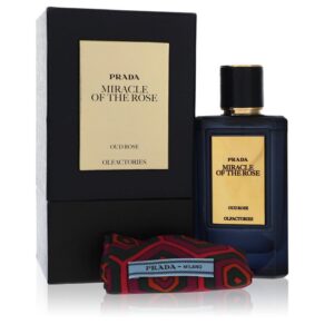 Prada Olfactories Miracle Of The Rose Men Eau De Parfum Spray with Free Gift Pouch 3.4 oz (100 ml) 3.4 oz (100 ml) Eau De Parfum Spray + Gift Pouch by Prada