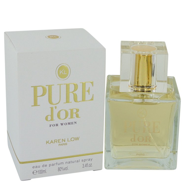 Pure D'Or Women Eau De Parfum Spray 3.4 oz (100 ml) by Karen Low