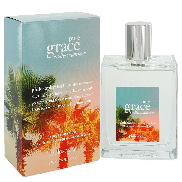 Pure Grace Endless Summer Women Eau De Toilette Spray 4 oz (120 ml) by Philosophy