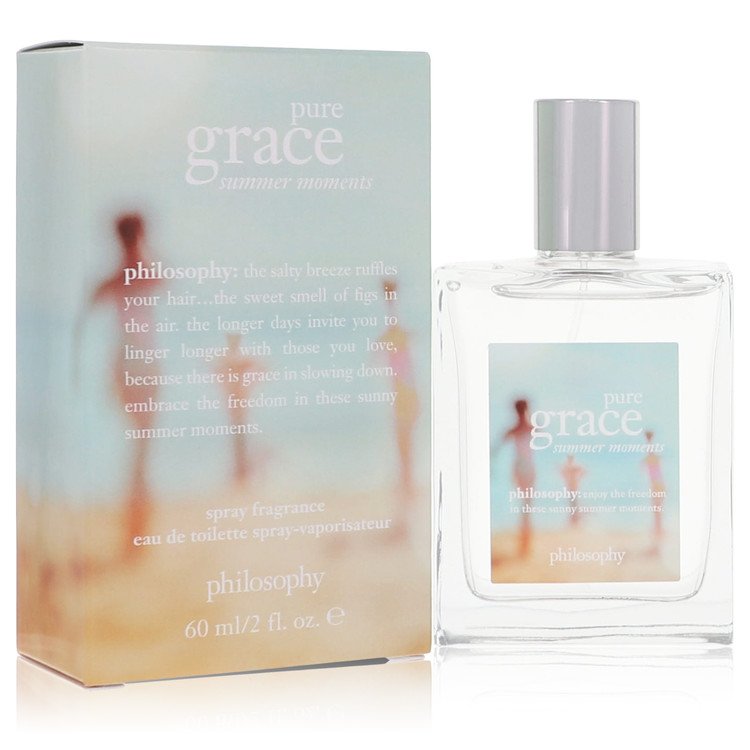 Pure Grace Summer Moments Women Eau De Toilette Spray 2 oz (60 ml) by Philosophy