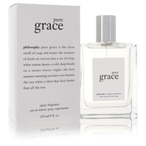 Pure Grace Women Eau De Toilette Spray 4 oz (120 ml) by Philosophy