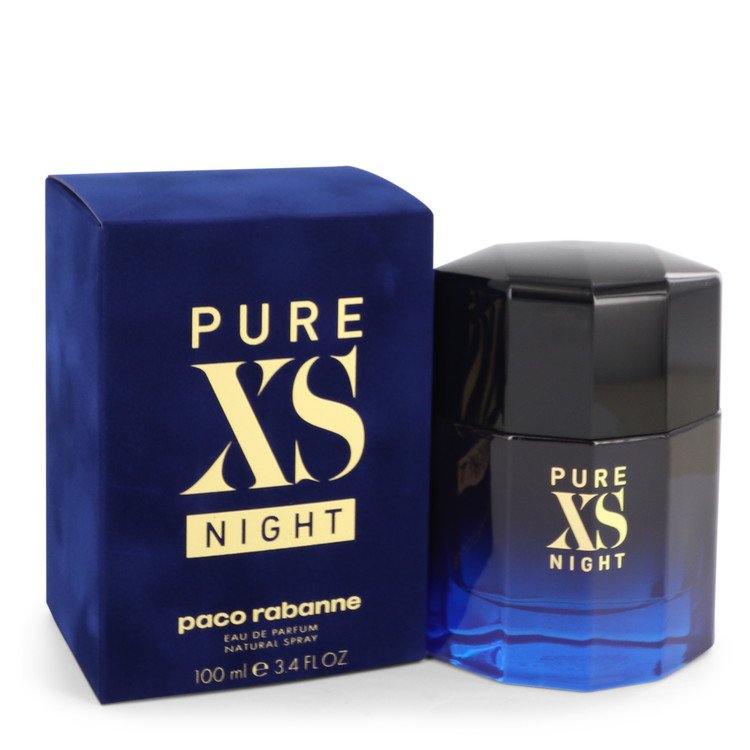 Pure Xs Night Men Eau De Parfum Spray 3.4 oz (100 ml) by Paco Rabanne