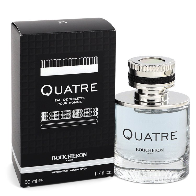 Quatre Men Eau De Toilette Spray 1.7 oz (50 ml) by Boucheron