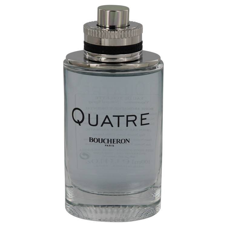 Quatre Men Eau De Toilette Spray (Tester) 3.4 oz (100 ml) by Boucheron