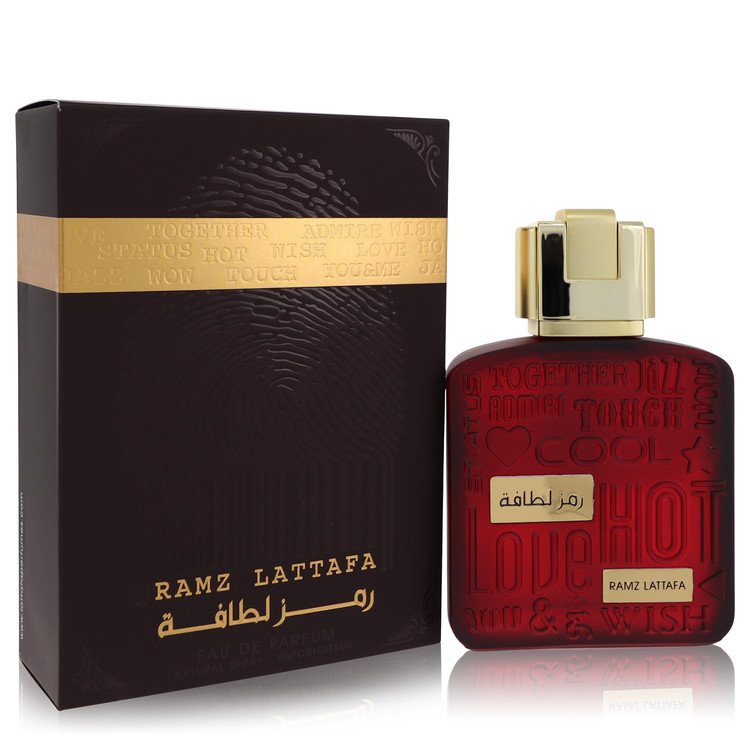 Ramz Lattafa Gold Women Eau De Parfum Spray (Unisex) 3.4 oz (100 ml) by Lattafa