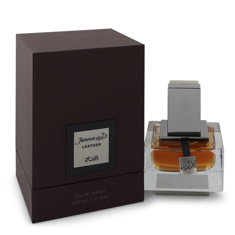 Rasasi Junoon Leather Men Eau De Parfum Spray 1.67 oz by Rasasi