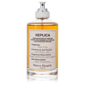 Replica Jazz Club Men Eau De Toilette Spray (Unisex Tester) 3.4 oz (100 ml) by Maison Margiela