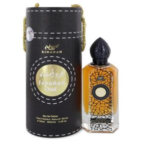 Rihanah Ispahan Oud Men Eau De Parfum Spray 3.4 oz (100 ml) by Rihanah