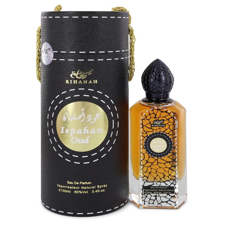 Rihanah Ispahan Oud Men Eau De Parfum Spray 3.4 oz (100 ml) by Rihanah