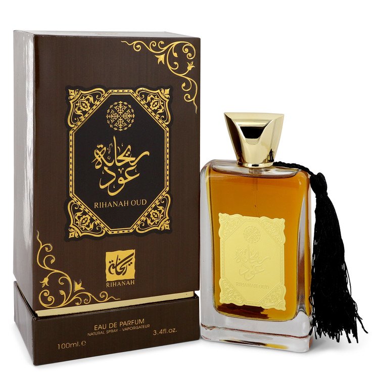 Rihanah Oud Women Eau De Parfum Spray (Unisex) 3.4 oz (100 ml) by Rihanah