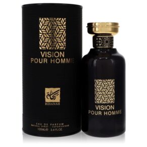 Rihanah Vision Pour Homme Men Eau De Parfum Spray 3.4 oz (100 ml) by Rihanah